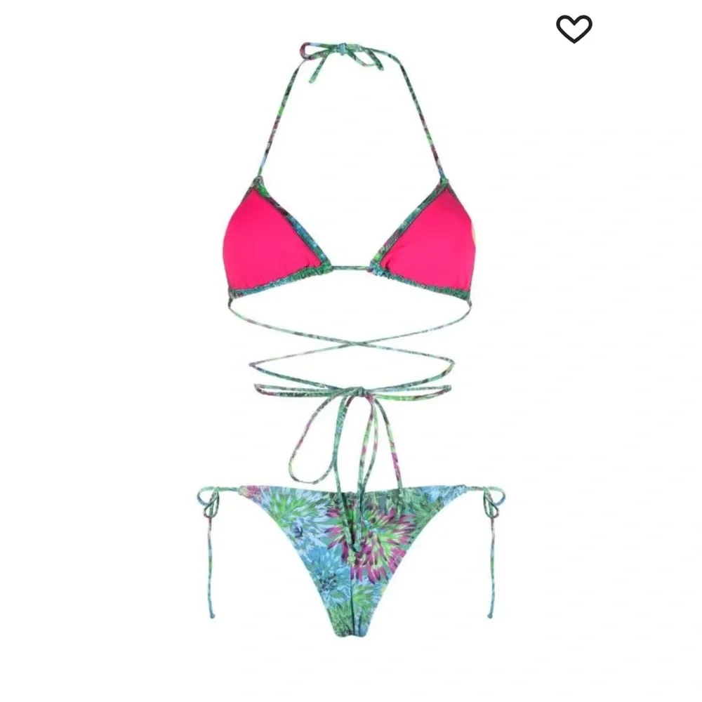 Reina Olga Miami Floral Wrap Bikini Set(1) - Picture 4 of 6